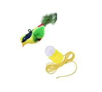 pumpumlia Jouet interactif pour chats - Jouet interactif pour oiseaux - Moineau - Exercice amusant pour les félins d'intérieur - Exercice interactif pour chats