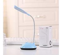 pumpumlia Lampe de bureau flexible 4 couleurs, veilleuse LED, bleu