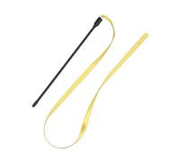 pumpumlia Lot de 10 baguettes pour chats - Couleur arc-en-ciel - Double face - Bâton interactif - Chasse - Long coloré