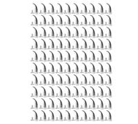 pumpumlia Lot de 100 pointes à visser style punk pour cuir et collier de chien