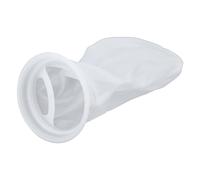 pumpumlia Lot de 200 chaussettes filtrantes en nylon pour aquarium 10,2 x 25,4 cm de long avec anneaux