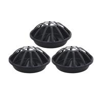 pumpumlia Lot de 3 mangeoires robustes à 12 emplacements pour poulet, nourriture, eau, mangeoire anti-gaspillage, pour plusieurs oiseaux de ferme