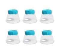 pumpumlia Lot de 6 conteneurs de collection avec couvercle loupe et échelle de mesure pour enfants Exploration extérieure Boîte de rangement ABS