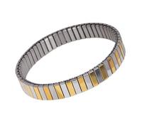 pumpumlia Luxueuse chaîne de poignet en acier inoxydable élégante élastique réglable bijou unisexe, taille unique, Comme décrit