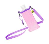 pumpumlia Manchon multifonction en maille avec sangle réglable, sac à bandoulière pour bouteilles d'eau, accessoire de randonnée en plein air, porte-boisson réglable, a, Taille unique