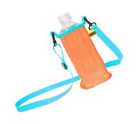 pumpumlia Manchon multifonction en maille avec sangle réglable, sac à bandoulière pour bouteilles d'eau, accessoire de randonnée en plein air, porte-boisson réglable, b, Taille unique