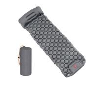 pumpumlia Matelas gonflable de camping en plein air avec oreillers, tapis de voyage, lit pliant, poids léger, coussins d'air durables et légers