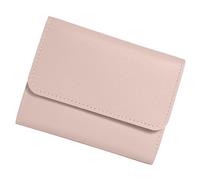 pumpumlia Minimalists Portefeuille court pour femme avec plusieurs emplacements pour cartes, espèces, pièces de monnaie, pochette en cuir PU, petit portefeuille tendance, b, Beauté de masse