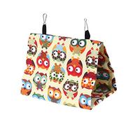 pumpumlia Nichoir à oiseaux pour perroquet, perruche, calopsitte, hamster, nichoir à oiseaux - Taille L