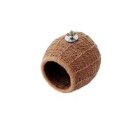 pumpumlia Nid d'élevage d'oiseaux en corde, accessoires de cage à éclosion, nichoir sans danger pour pinsons, petits perroquets, cadeaux de jardin faciles à fixer
