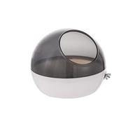 pumpumlia Nid d'oiseau pour perruches, hamsters, cailles, design respirant, facile à nettoyer pour petits animaux, abri d'élevage à suspendre, accessoires d'habitat pour petits animaux
