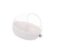 pumpumlia Nid d'oiseau pour perruches, hamsters, cailles, design respirant, facile à nettoyer pour petits animaux, abri d'élevage à suspendre, accessoires d'habitat pour petits animaux