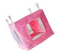 pumpumlia Nid d'oiseau respirant perchoir pour oiseaux perroquets hamac cage jouet respirant hamac perchoir nichoir