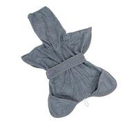 pumpumlia Peignoir pour chien en tissu doux et absorbant avec ceinture réglable pour une utilisation en tissu absorbant chaud