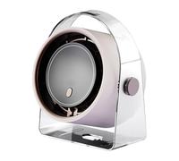 pumpumlia Petit ventilateur de bureau pratique, sans pales confortable, rechargeable, texture ABS pour la maison, la table et le mur silencieux