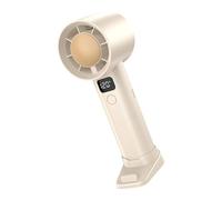 pumpumlia Petit ventilateur portable d'extérieur avec 120 vitesses réglables pour voyage, maison, camping, extérieur, temps chaud, ventilateur rechargeable par USB