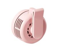 pumpumlia Petit ventilateur sans pales à clipser avec 3 vitesses réglables pour le camping en plein air Rechargeable par USB