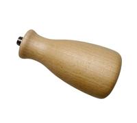 pumpumlia Poignée de porte-filtre de taille courte E61 pour machine à café, poignée en bois pour porte-filtre et pichet à lait, outil de machine à expresso, équipement de café professionnel