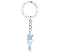 pumpumlia Porte-clés en acier inoxydable avec pendentif carte de l'Argentine