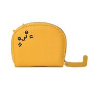 pumpumlia Porte-monnaie élégant avec plusieurs motifs de dessins animés et porte-cartes organisé pour un usage quotidien et les voyages pour femme, jaune, Beauté de masse