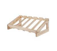 pumpumlia Présentoir classique en bois pour bouteilles de vin pour salon, cuisine, pubs, décorations, organiseurs de rangement robustes, étagères classiques, décorations de cave à vin
