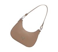 pumpumlia Sac à bandoulière délicat en cuir PU avec nœud décoratif, sac de voyage, travail, aisselles, sac élégant pour le shopping et les réunions sociales, kaki, One Size