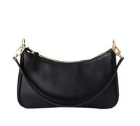 pumpumlia Sac à bandoulière élégant avec sangle de chaîne et intérieur spacieux en cuir synthétique Sac à bandoulière pour un usage quotidien Sac à main élégant, Noir , One Size