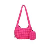 pumpumlia Sac à bandoulière matelassé pour femme, grande capacité, léger, rembourré sous les aisselles, avec petites fermetures éclair, sac à main matelassé, D, One Size