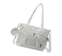pumpumlia Sac à main élégant pour cosplay, voyage et utilisation quotidienne, sac à bandoulière avec intérieur spacieux et bandoulière confortable, sac multi-usage, blanc, One Size