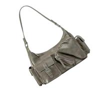 pumpumlia Sac à main tendance en cuir PU pour femme - Grande capacité - Sac à bandoulière décontracté pour fête, travail et loisirs, a, One Size