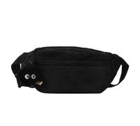 pumpumlia Sac banane 2023 en velours côtelé de grande capacité, couleur unie, sac banane polyvalent pour fille