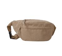 pumpumlia Sac banane 2023 en velours côtelé de grande capacité, couleur unie, sac banane polyvalent pour fille