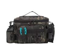 pumpumlia Sac de pêche à bandoulière à une seule épaule, plusieurs poches pour équipement de pêche, sac de transport, sac de transport pour l'extérieur, portable, multi-poches, C, Taille unique