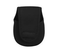 pumpumlia Sac de rangement étanche pour moulinet de pêche à l'appât, pochette de rangement pour moulinet de pêche, Noir , 11x13