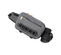 pumpumlia Sac de rangement multifonction pour pêche à l'eau - Sac de rangement pour leurres d'extérieur - Sac d'épaule avec revêtement en TPU, multicolore, Large Gray