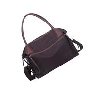 pumpumlia Sac de transport élégant et décontracté de grande capacité en nylon à bandoulière spacieuse pour le travail à l'intérieur du sac à main pour un usage quotidien multifonctionnel, café, One