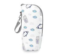 pumpumlia Sac isotherme pour biberon de bébé avec fermeture éclair Motif dessin animé, P6.
