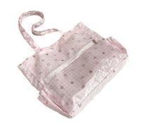 pumpumlia Sac surdimensionné élégant pour tous les jours, sac fourre-tout léger avec poignées renforcées, organiseur pratique en tissu multi-poches, a, One Size
