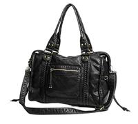 pumpumlia Sacs à bandoulière en cuir PU vintage, sac à bandoulière décontracté, sac à main spacieux pour les professionnels à la mode et les festivals de musique, sac rétro pour adultes