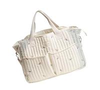 pumpumlia Sacs à bandoulière sac à langer motif brodé sac maman sac grande capacité sac de rangement cosmétique sac à main femme sac bandoulière sac nouveau-né accessoires, a