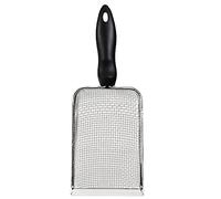 pumpumlia Scoops Tamis à sable en acier inoxydable pour terrarium, literie, petit animal domestique