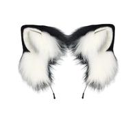 pumpumlia Serre-tête confortable fait à la main avec oreilles de chat pour cosplay et fêtes costumées pour femmes et adolescentes, fête d'Halloween