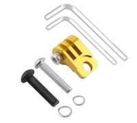 pumpumlia Support de lampe pliable pour vélo - Support de lampe de vélo - Adaptateur de montage pour lampe