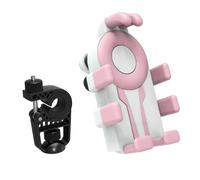 pumpumlia Support de téléphone léger pour vélo réglable pendant les trajets quotidiens