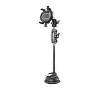 pumpumlia Support de téléphone portable à ventouse pour tableau de bord - Réglable - Rotation mains libres - Pour pare-brise de voiture