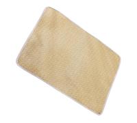 pumpumlia Tapis de refroidissement respirant en rotin tissé pour chien et chat Coussin de lit confortable avec option Taille facile à nettoyer