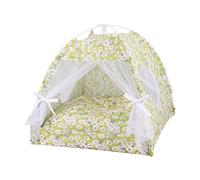 pumpumlia Tipi portable pour animaux de compagnie chiens chats tente respirant pour repos extérieur plusieurs couleurs camping voyage pour intérieur ou extérieur