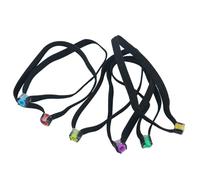 pumpumlia Tippet Lot de 6 bobines de fil de pêche élastiques pour activités de plein air