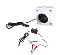 pumpumlia Ventilateur de conduit en ligne - Amplificateurs d'échappement - Filtre de ventilateur - 12 V - Extracteur d'air - Vitesse réglable - Pour industriel