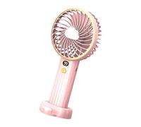pumpumlia Ventilateur multifonction à affichage numérique - Refroidissement efficace - 6000 mAh - Texture puissante et silencieuse - Pour l'extérieur et les voyages